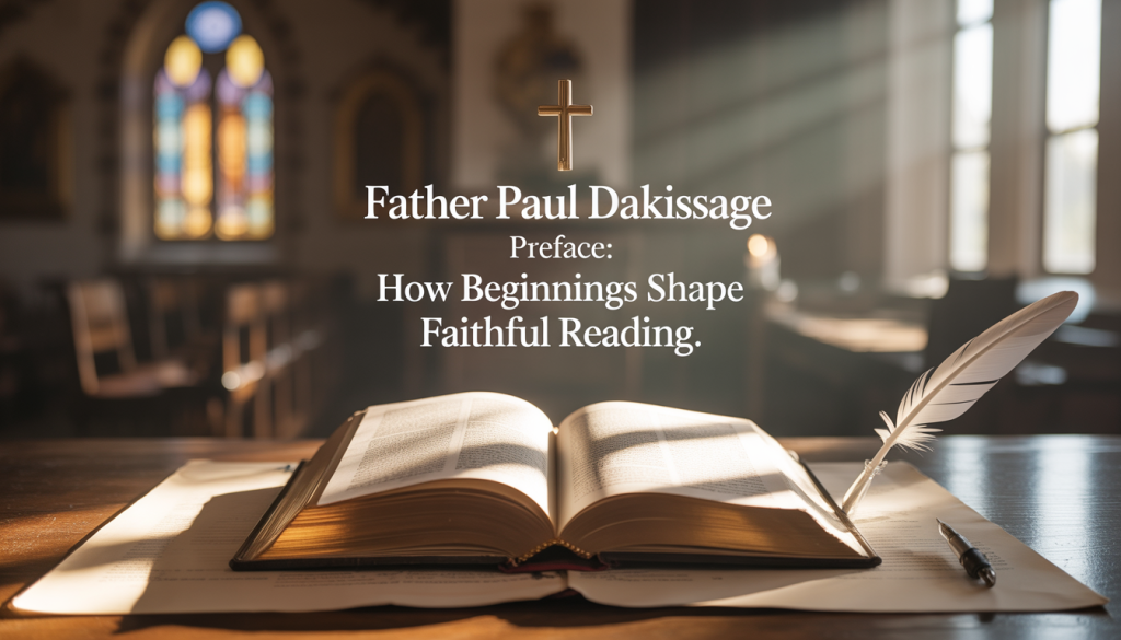 Father Paul Dakissage Preface